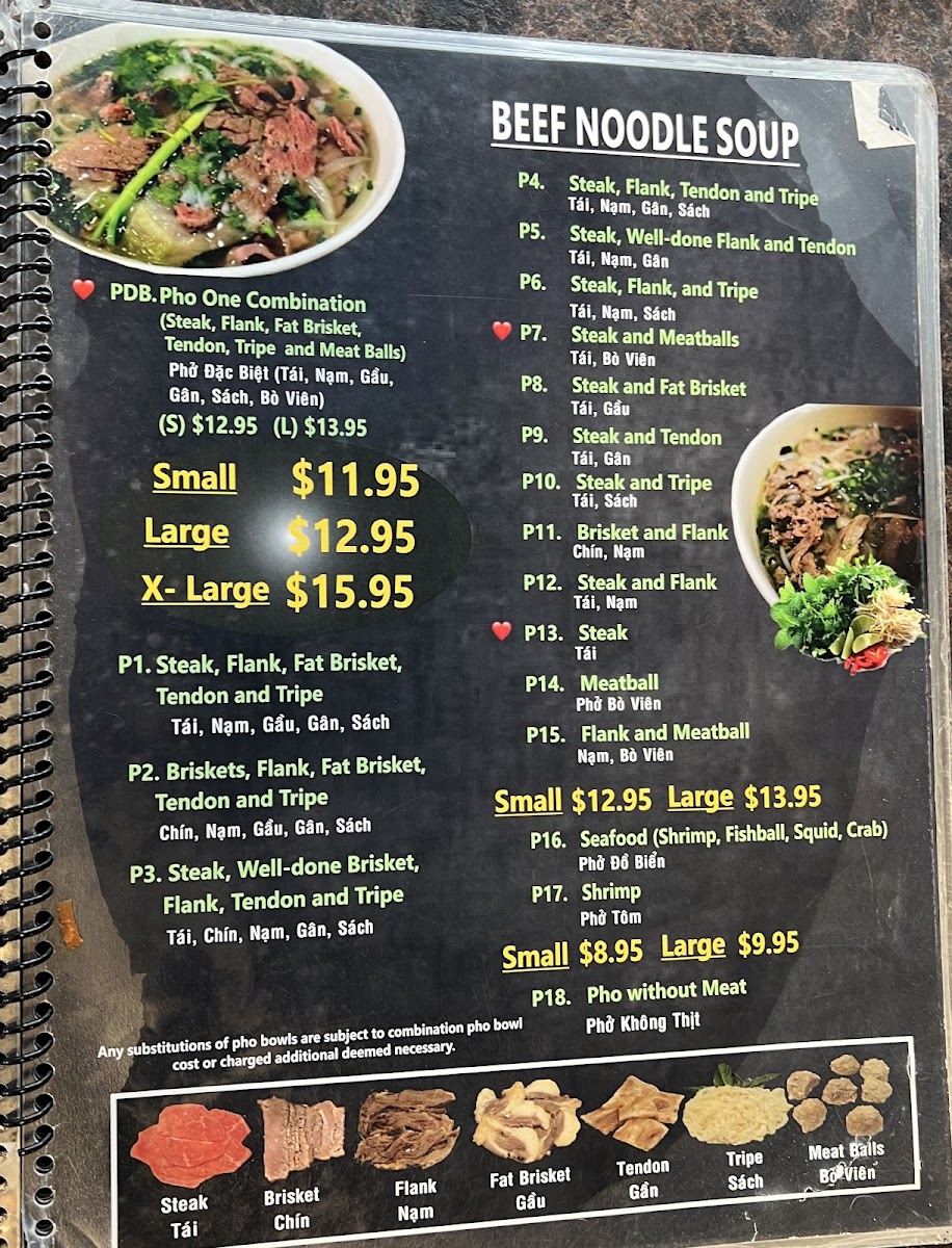 Pho One Menu - Image 5